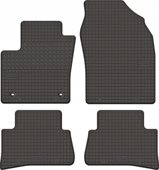 Picture of MotoHobby Dywaniki gumowe dedykowane z mocowaniami do TOYOTA C-HR I 16-23