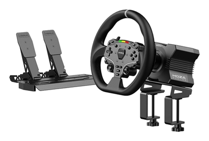 Picture of Moza R5 Direct Drive Sim Racing Wheel Bundle - Black (RS20)