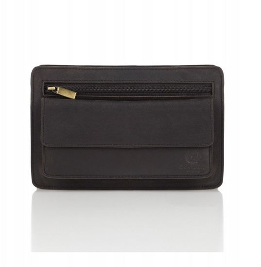 Picture of Mska saszetka do rki vintage ze skóry hunterowej Paolo Peruzzi T-23-HBL