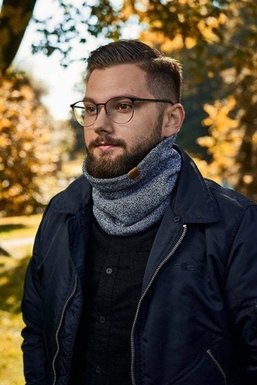 Picture of Mski zimowy ciepy komin z polarem K2-LGR