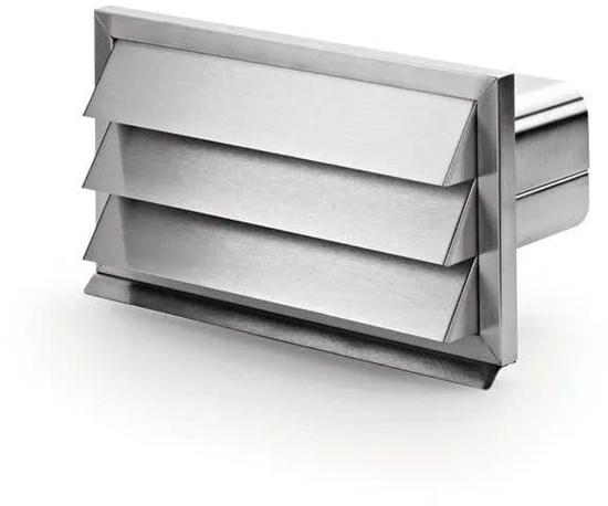Изображение NABER COMPAIR flow 150 External blind 222 x 89 mm. - Stainless Steel