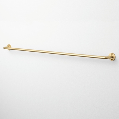 Attēls no NAGA Håndklædestang 60 cm messinglook