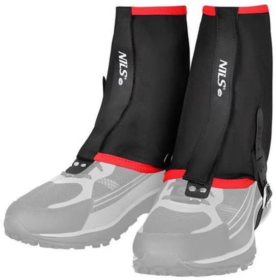 Изображение NC17113 STUPTUTY BIEGOWE CZARNO-CZERWONE NILS CAMP