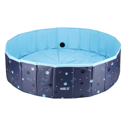Attēls no NC2805 Salokāms suņu baseins XL 120x30 cm NILS