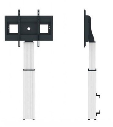 Изображение NEWSTAR MOTORISED FLOOR STAND/WALL MOUNT - VESA 200X200 UP TO 800X600 42-100" SILVER