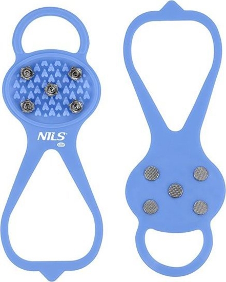 Изображение Nils Extreme NC1709 NIEBIESKIE NAKADKI ANTYPOLIZGOWE ROZM. M NILS CAMP