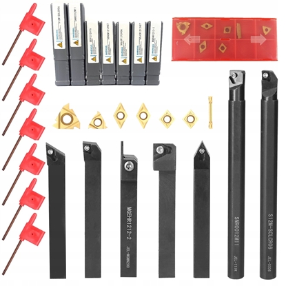 Изображение NOE TOKARSKIE SKADANE Z WYMIENN PYTK 12mm 21szt./SILVER