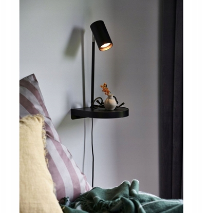 Attēls no Nordlux Cody seinavalaisin, musta