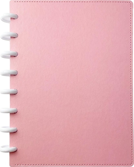 Picture of Notatnik A5 z systemem dysków róowy