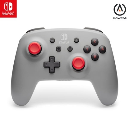 Attēls no NSW POWERA WIRELESS CONTROLLER RETRO GREY
