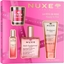 Picture of NUXE_SET Happy In Pink Huile Prodigieuse Florale suchy olejek pielgnacyjny o kwiatowym zapachu 100ml + Prodigieux Floral el pod prysznic 100ml +  Prodigieux Floral EDP spray 15ml + wieca zapachowa 60g