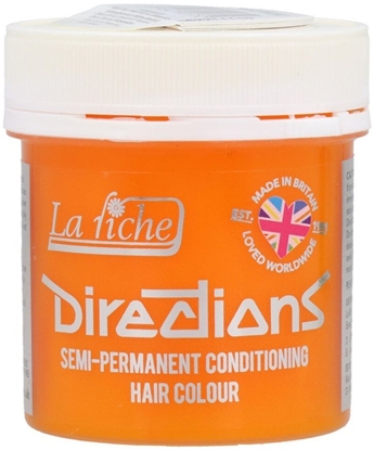 Изображение Odywka do wosów ochraniajca kolor La Rich Directions Sun Flower 88 ml Koloryzacja Pótrwaa Pomaraczowy