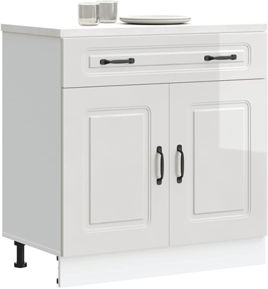 Picture of Okmed Szafka kuchenna dolna, Kalmar, biaa, materia drewnopochodny