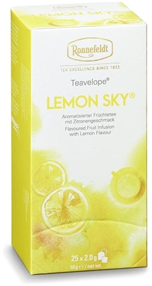Изображение Owocowa herbata Ronnefeldt Teavelope Lemon Sky 25x2g