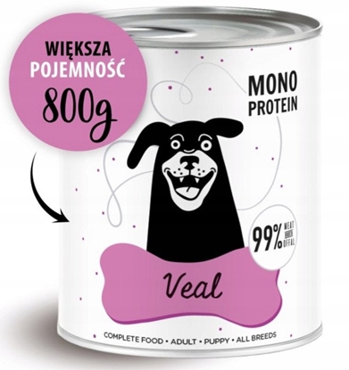 Изображение Paka Zwierzaka PEPE Veal (cielcina) puszka 800g