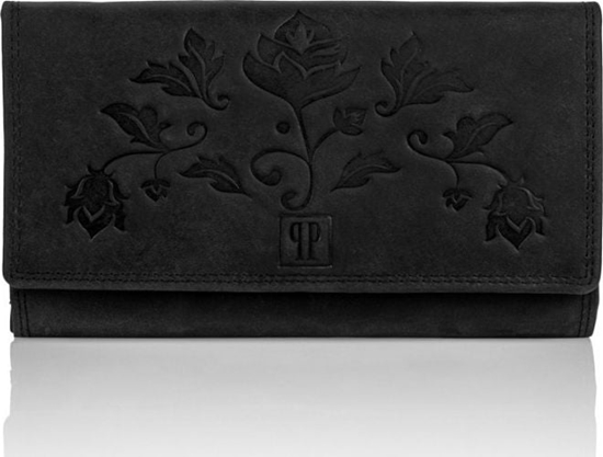 Picture of Paolo Peruzzi DAMSKI PORTFEL SKÓRZANY VINTGE PAOLO PERUZZI T-05-BL