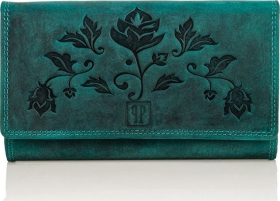 Picture of Paolo Peruzzi DAMSKI PORTFEL SKÓRZANY VINTGE PAOLO PERUZZI T-05-GR