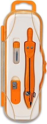 Attēls no Penmate Cyrkiel szkolny PC-101 + grafit 2mm pomaraczowy