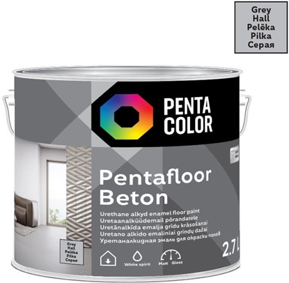 Attēls no Pentacolor PAINT PENTAFLOOR BETON GREY 2.7L