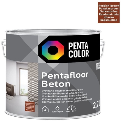 Picture of Pentacolor PAINT PENTAFLOOR BETON RED-BROWN 2.7L