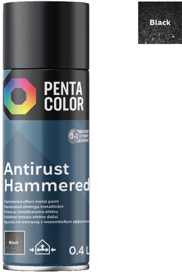 Picture of Pentacolor SPRAYPAINT PENTA ANTIRUST HAMM BLK 400ML