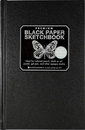 Picture of Peter Pauper Press Szkicownik 14.6x22.2cm 192k czarny