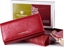Attēls no Peterson Czerwony skórzany portfel damski z klapk Peterson NoSize