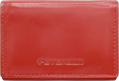 Picture of Peterson Damski portfel ze skóry ekologicznej Peterson PTN RD-SWZX-86-GCL NoSize