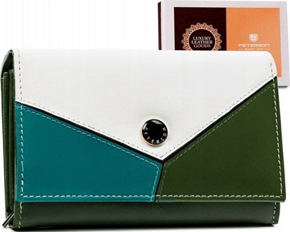 Picture of Peterson Damski, redni portfel ze skóry naturalnej  Peterson NoSize