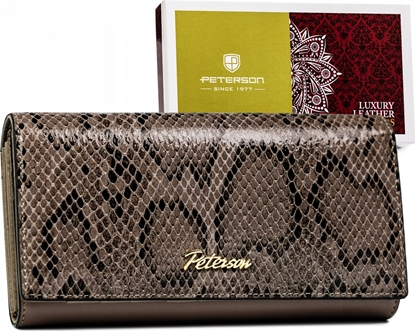 Picture of Peterson Duy portfel damski z podwójn sekcj na bilon