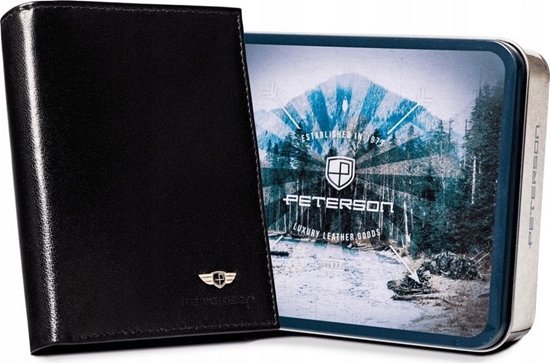 Изображение Peterson Duy, skórzany portfel mski bez zapicia  Peterson NoSize