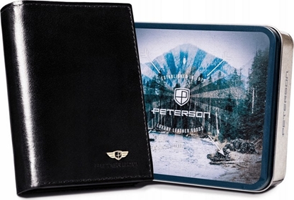 Изображение Peterson Duy, skórzany portfel mski bez zapicia  Peterson NoSize
