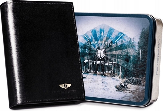 Изображение Peterson Duy, skórzany portfel mski bez zapicia  Peterson NoSize