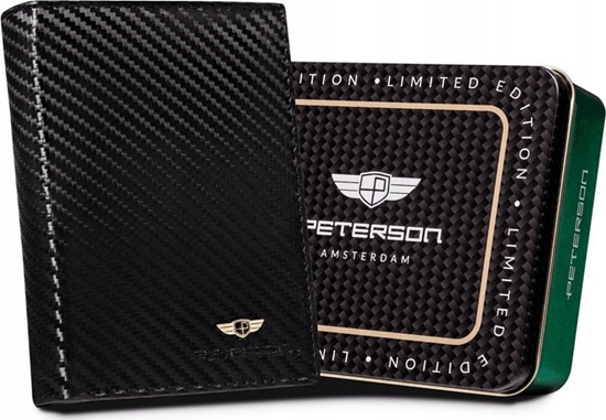Изображение Peterson Duy, skórzany portfel mski bez zapicia  Peterson NoSize