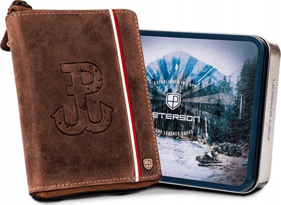 Изображение Peterson Duy, skórzany portfel mski z systemem RFID  Peterson NoSize