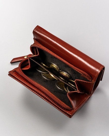 Изображение Peterson Elegancki portfel damski ze skóry naturalnej - Peterson NoSize