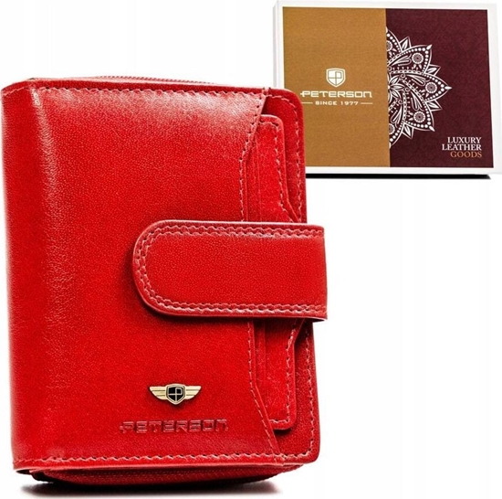 Изображение Peterson Elegancki portfel skórzany z systemem RFID - NoSize