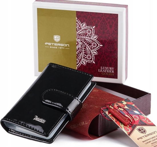Изображение Peterson Etui na dokumenty z lakierowanej skóry Peterson NoSize