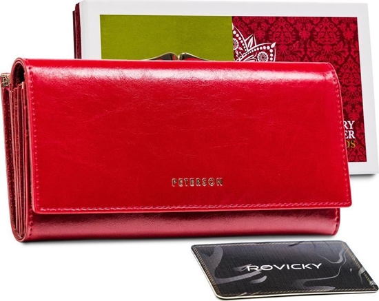 Изображение Peterson Klasyczny portfel damski ze skóry naturalnej  Peterson NoSize