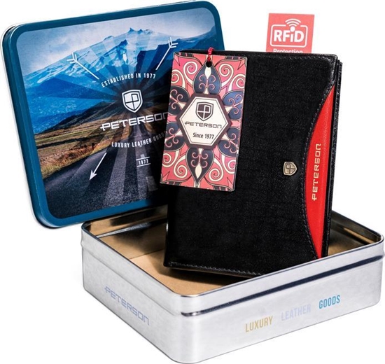 Изображение Peterson Klasyczny portfel mski ze skóry naturalnej  Peterson  NoSize