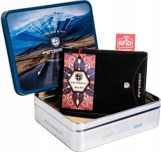 Изображение Peterson Klasyczny portfel mski ze skóry naturalnej  Peterson NoSize