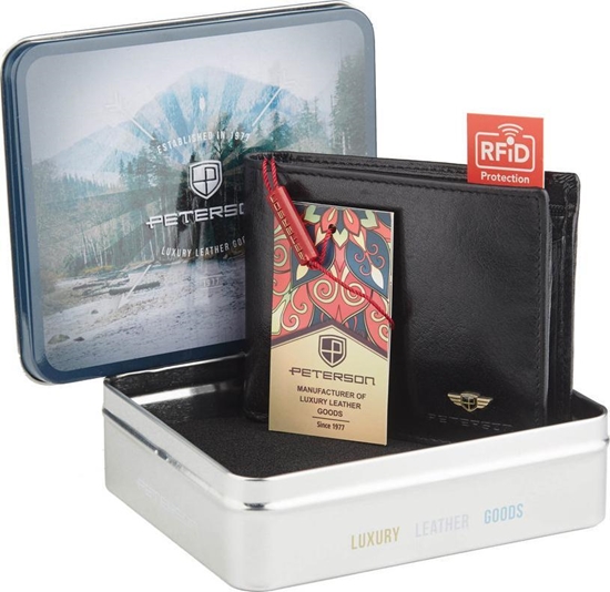 Picture of Peterson Kompaktowy portfel z ochron RFID Peterson NoSize
