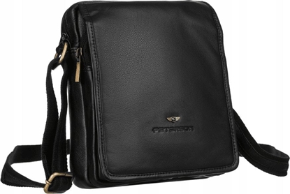 Изображение Peterson Listonoszka czarna Peterson [DH] Torba skórzana PTN 5031-NDM BLACK