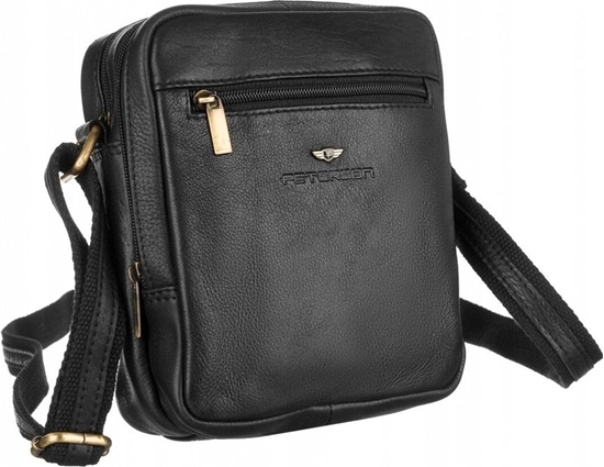 Изображение Peterson Listonoszka mska ze skóry naturalnej - Peterson NoSize