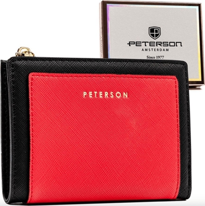 Изображение Peterson May portfel-portmonetka damska ze skóry ekologicznej - Peterson NoSize
