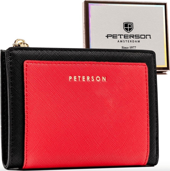 Изображение Peterson May portfel-portmonetka damska ze skóry ekologicznej - Peterson NoSize