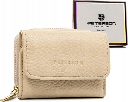Изображение Peterson May, elegancki portfel damski ze skóry ekologicznej