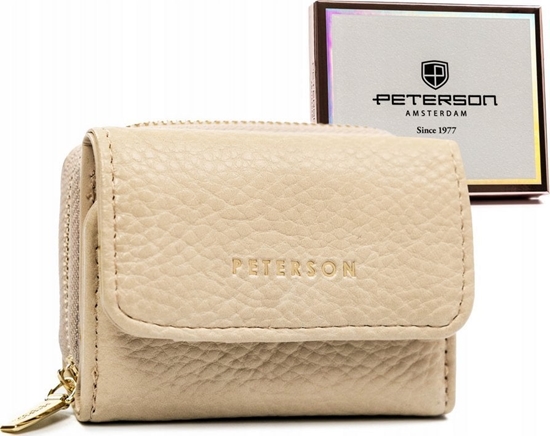 Изображение Peterson May, elegancki portfel damski ze skóry ekologicznej