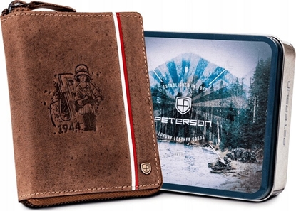 Изображение Peterson Pojemny, skórzany portfel mski z systemem RFID  Peterson NoSize