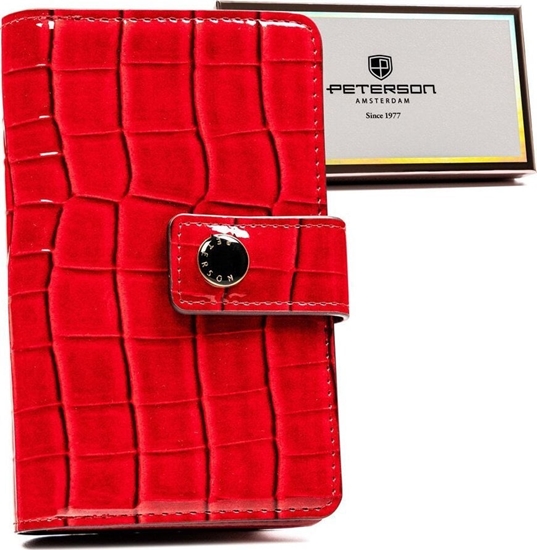 Изображение Peterson Portfel damski ze skóry ekologicznej z ozdobnym toczeniem - Peterson NoSize